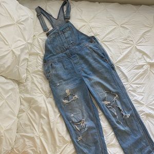 Urban Outfitters Distressed Overalls